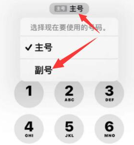 迎泽苹果14维修店分享iPhone 14 Pro Max使用副卡打电话的方法 