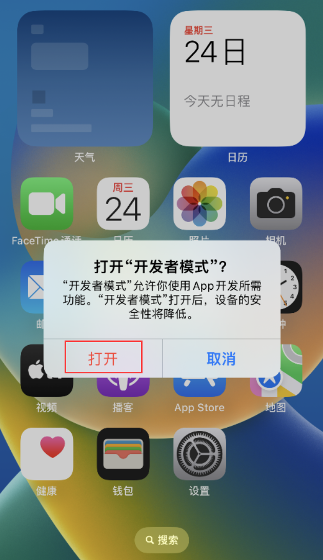 迎泽苹果手机维修分享如何打开开发者模式 