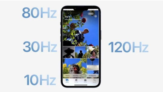迎泽苹果14维修分享iPhone 14有高刷吗 