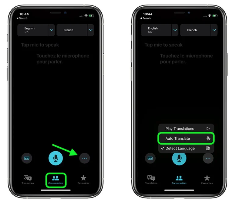 迎泽苹果手机维修分享iOS 15 “翻译” App 新改进 