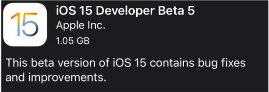 迎泽苹果手机维修分享如何升级到iOS15.0 beta5 